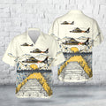 Maryland State Police Helicopter Hawaiian Shirt