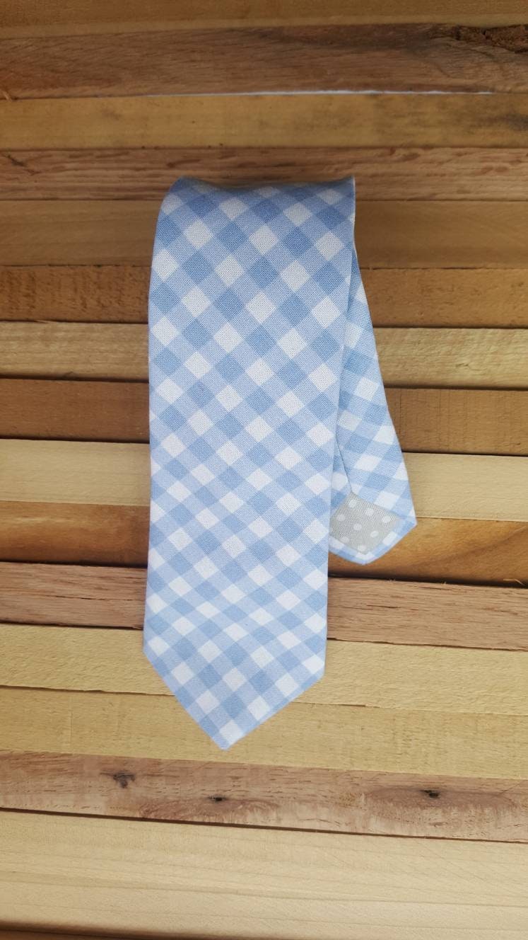 Blue And White Tie, Checkered Tie, Skinny Tie, Men’s Tie, Spring Tie, Easter Tie, Blue Tie, Checked Tie, Summer Tie, Plaid Tie, Wedding Tie
