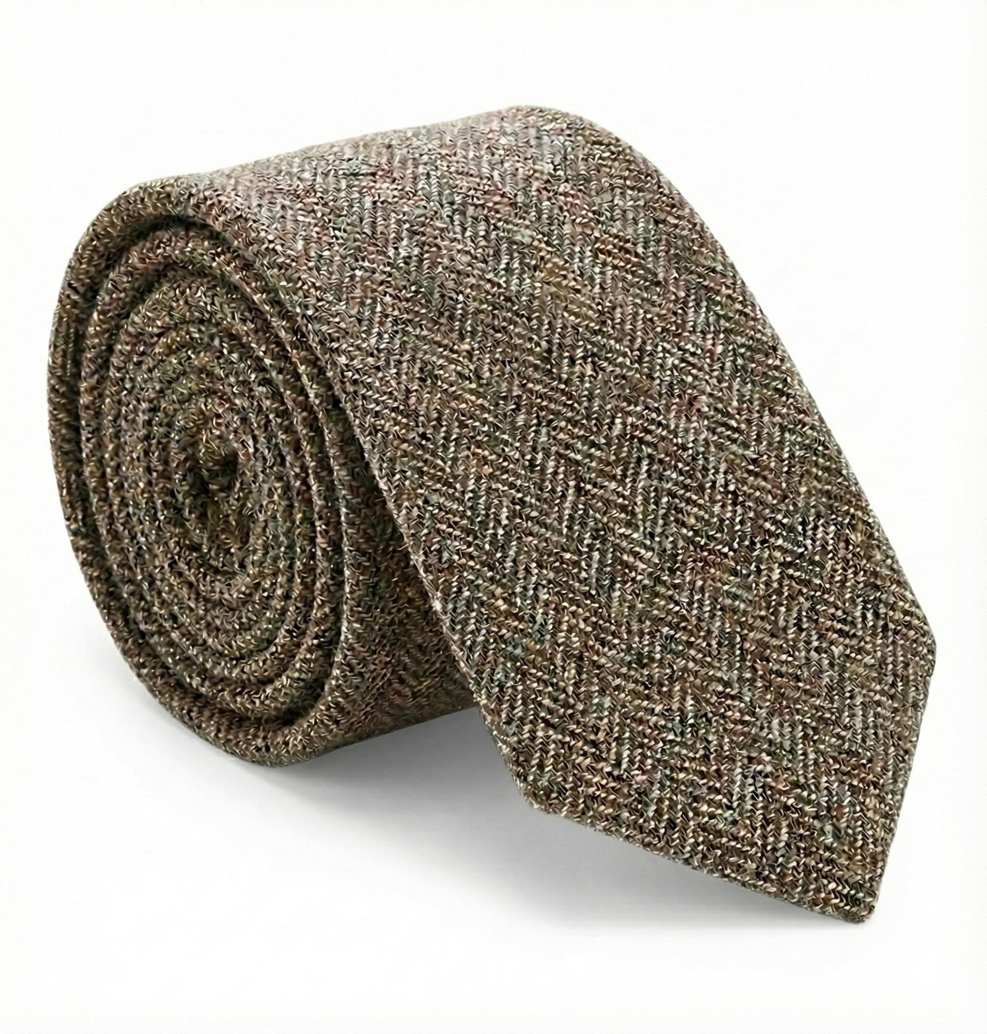 Tweed Neck Tie For Men Wool Blend Scottish Tartan Highland Dress Accessory 6cm