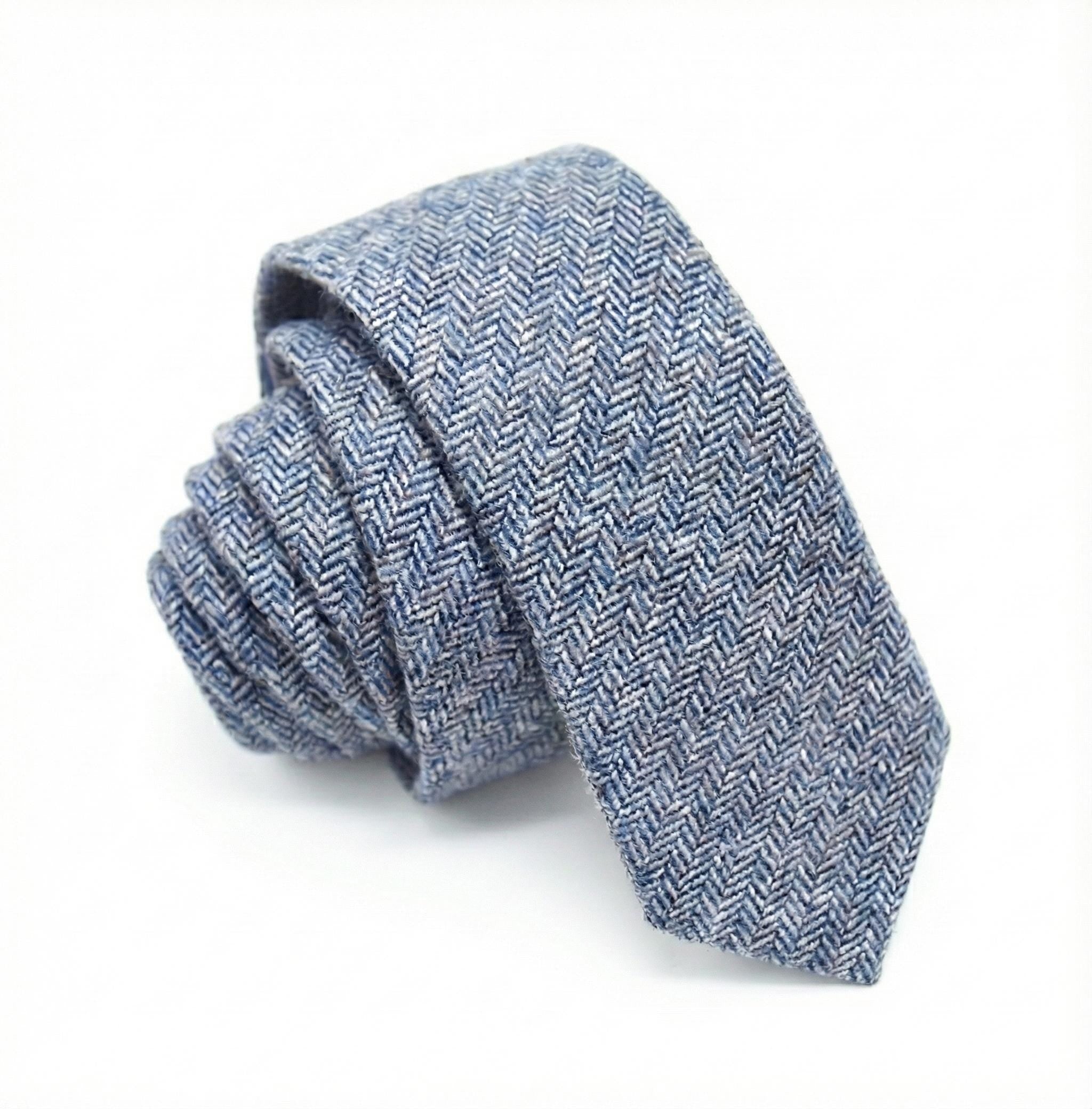 Tweed Neck Tie For Men Wool Blend Scottish Tartan Highland Dress Accessory 6cm