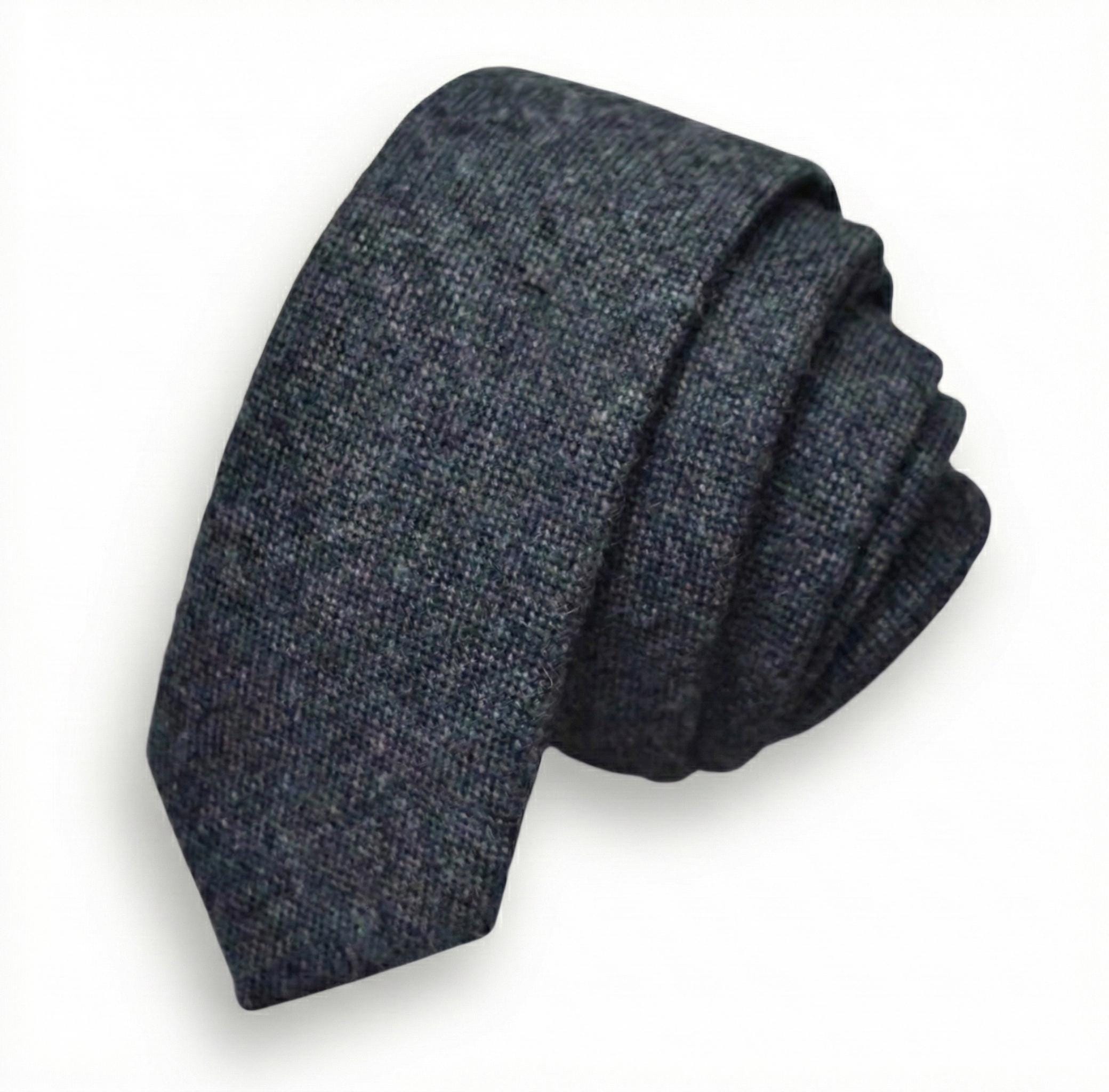 Tweed Neck Tie For Men Wool Blend Scottish Tartan Highland Dress Accessory 6cm