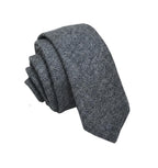 Tweed Neck Tie For Men Wool Blend Scottish Tartan Highland Dress Accessory 6cm