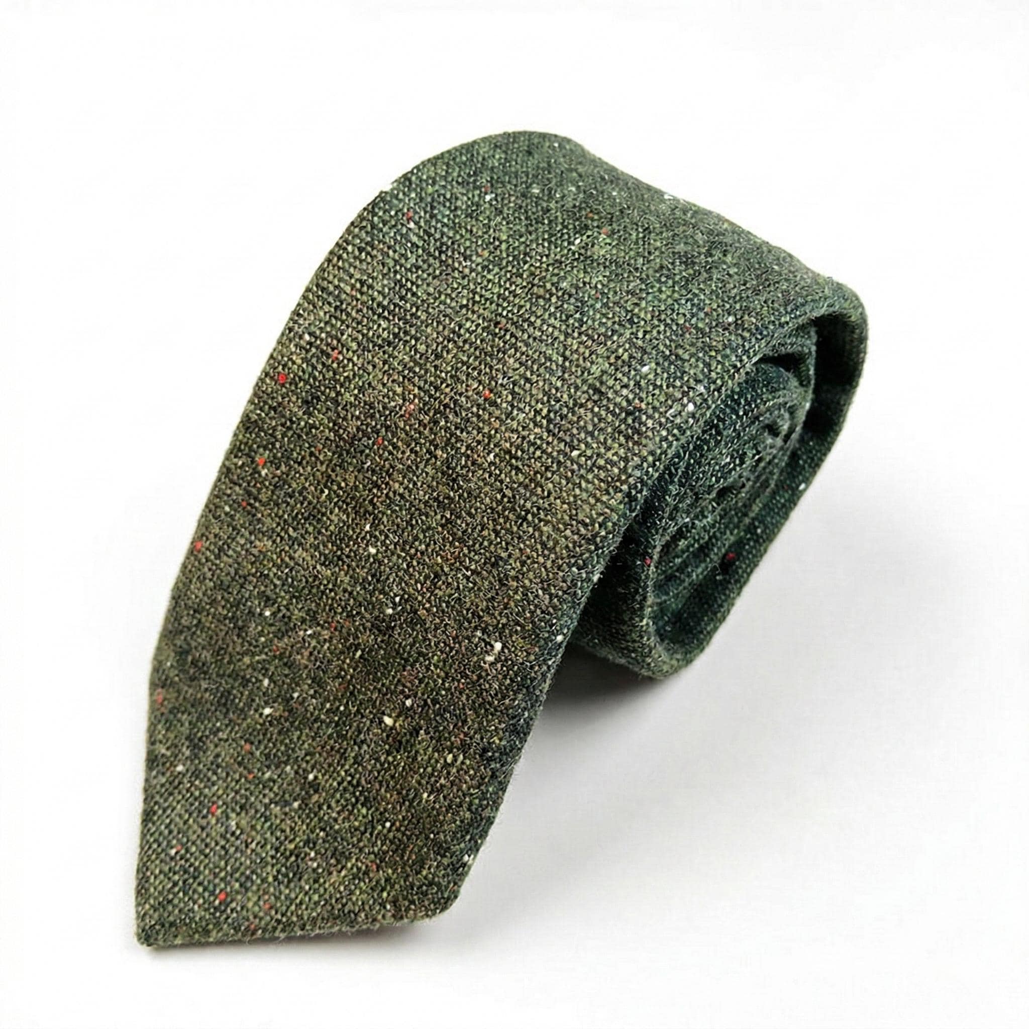 Tweed Neck Tie For Men Wool Blend Scottish Tartan Highland Dress Accessory 6cm