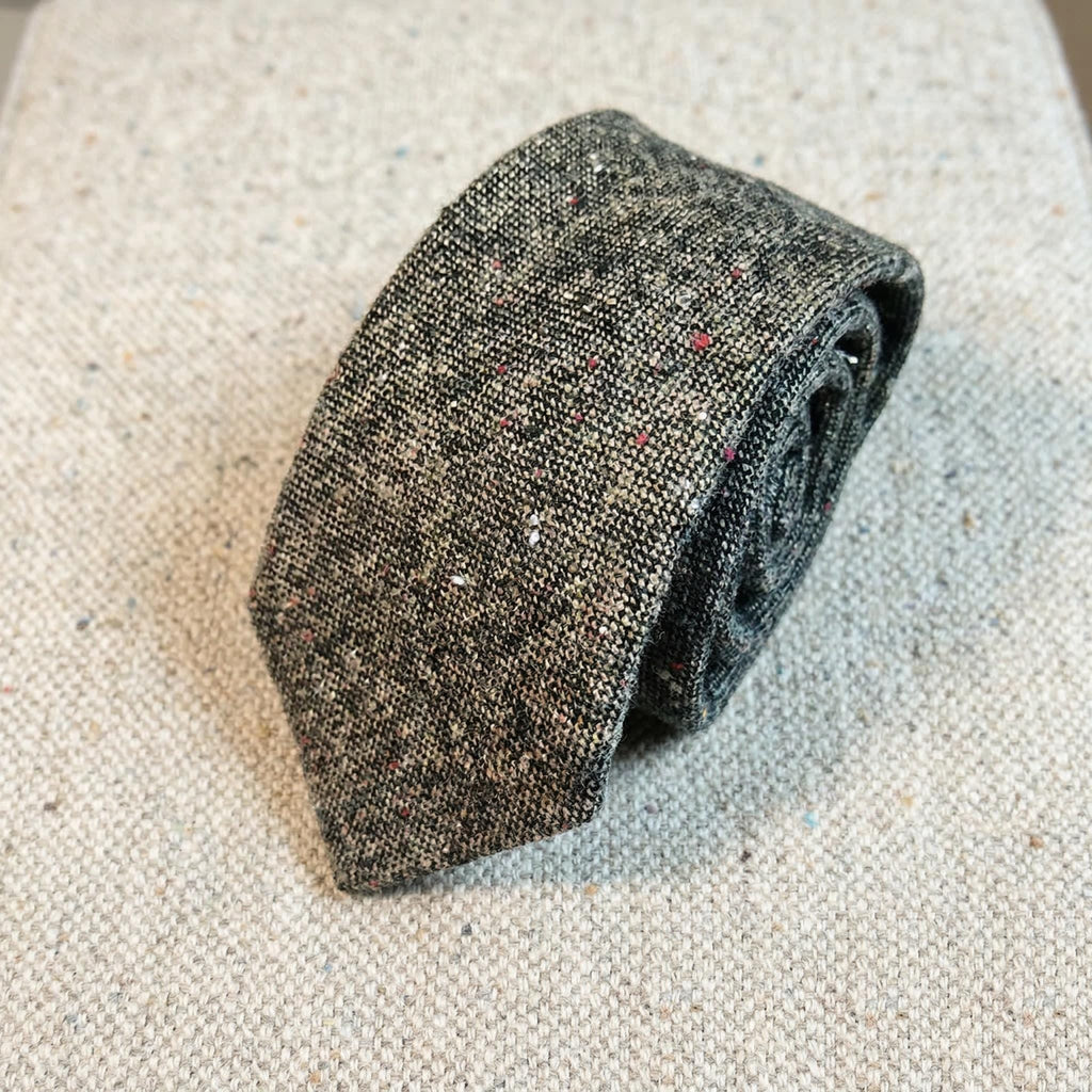 Tweed Neck Tie For Men Wool Blend Scottish Tartan Highland Dress Accessory 6cm